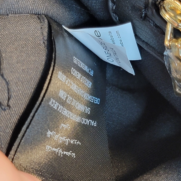 Bebe Los Angeles Vivian Small Shoulder Clutch Leather Bag Purse - Picture 10 of 11